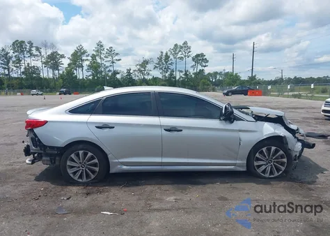 2016 Hyundai Sonata Sport из США, поврежденный, VIN 5NPE34AF5GH344010